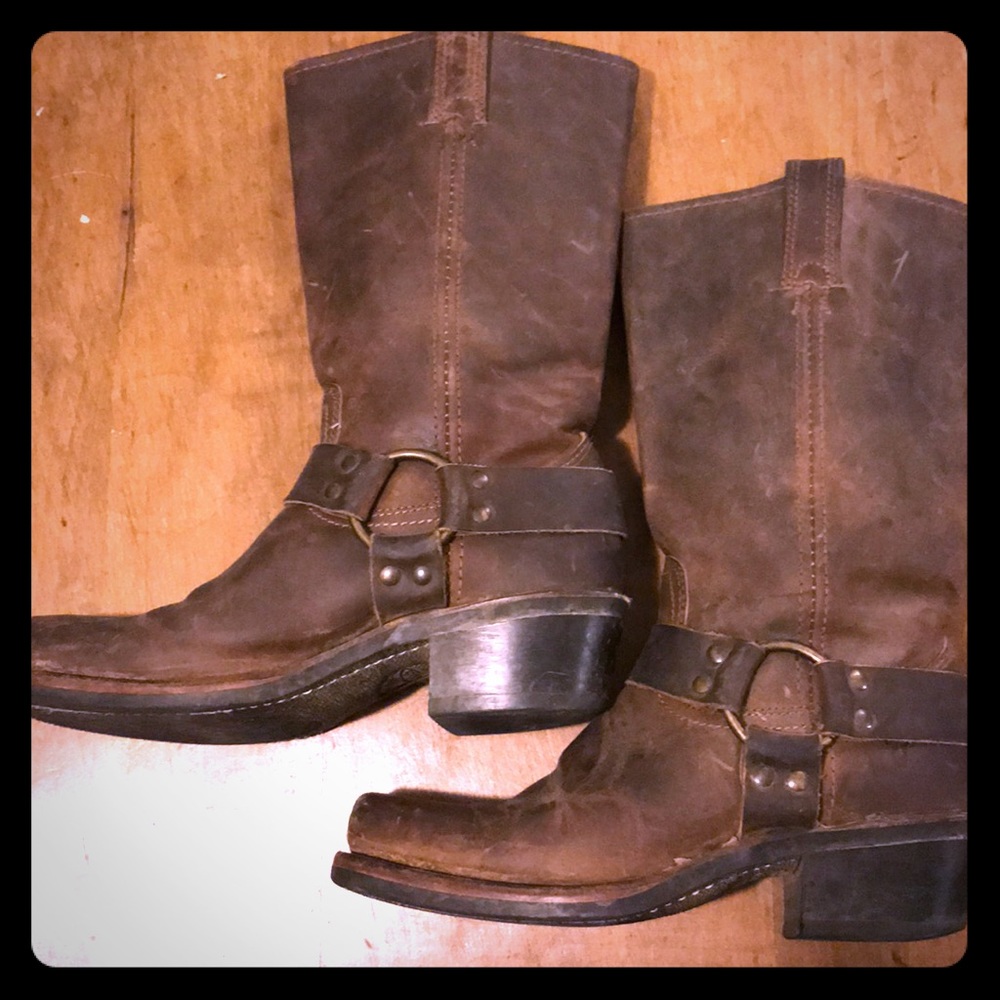 Frye Harness Boots
